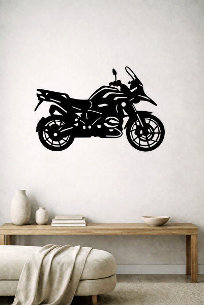 Syntra Lazer BMW R 1200 GS Motor Silüeti | Adventure Motosiklet Duvar Tablosu