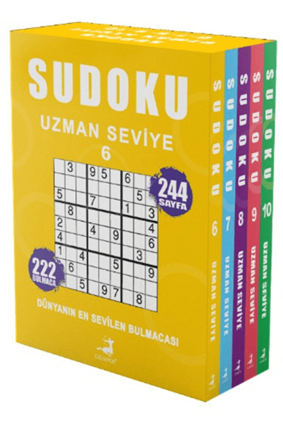 Olimpos Yayınları Sudoku Uzman Seviye 5 Kitap Set / Ahmet Ayyıldız / / 878545...
