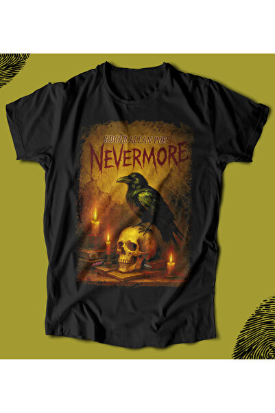 BUTSHIRT This T-Shirt'Edgar Allan Poe's - Nevermore - the Raven' Unisex T-Shirt