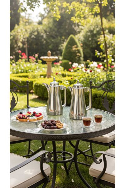 Generic 1 liter tea and coffee thermos set