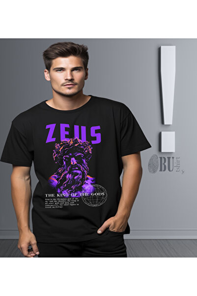 BUTSHIRT BU Tişört 'Zeus - The King Of The Gods' Unisex Tişört