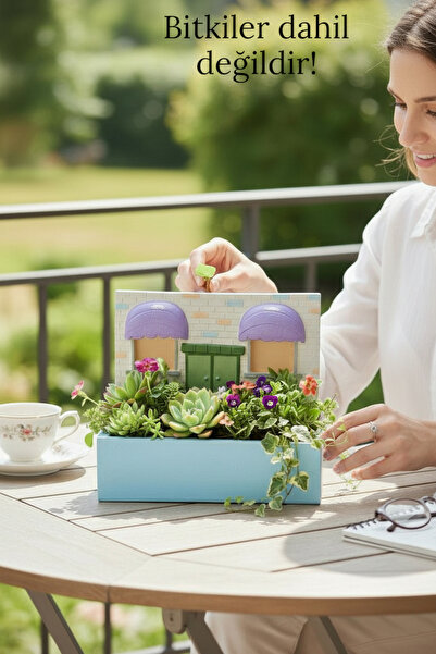 Binbirdemet Akdeniz Soft Seri El Yapımı Dekoratif Obje – Saksı & Mumluk