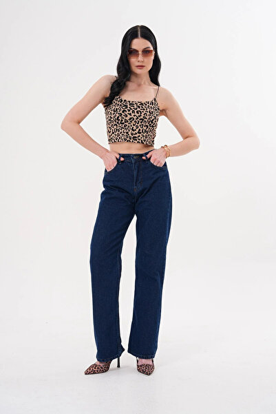 Marwah collection PANTALONI DENIM LARGI PENTRU FEMEI