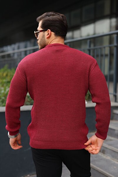 Giyimodam Men's crewneck knitted sweater