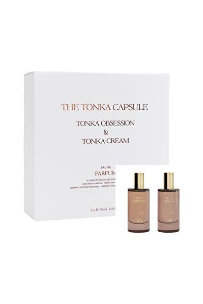 Zara TONKA CAPSULE KADIN PARFÜM 2X50ML EDP (1.7 FL. OZ)