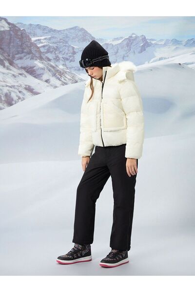 LC Waikiki Lcw Kids Hooded Girls' Ski Coat