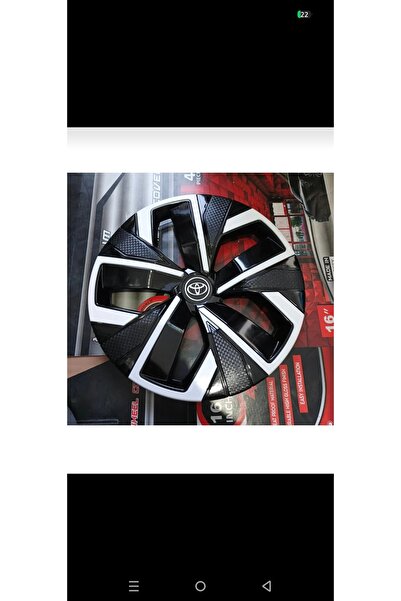 Universal Toyota Corolla uyumlu 16 inç jant kapağı, takım halinde yollanacak ...