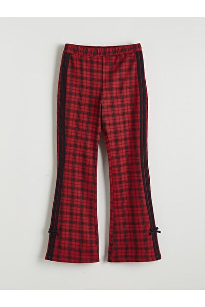 LC Waikiki Lcw Kids Bow Detail Flared Leg Girls' Leggings