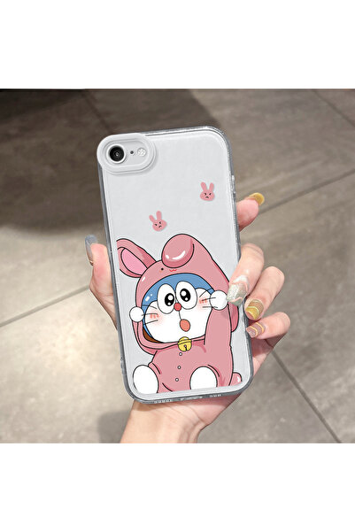 Hontinga Cute Airbag Soft Silicone Phone Case with Transparent Camera Protect...