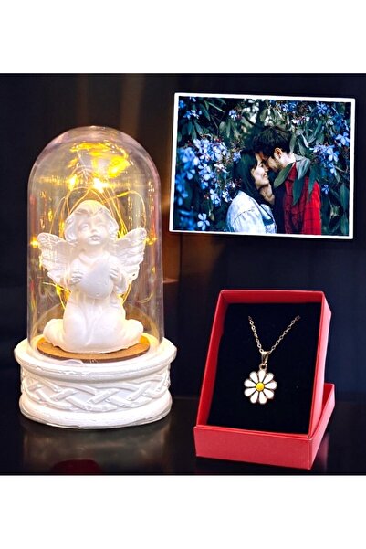 hediye arıları Yılbaşı Hediyesi Kahve Ayıcık Buketi ve Renkli Led Işıklı Kard...