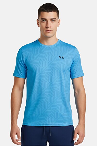 Under Armour Men Loose Fit Training T-Shirt, Light Blue