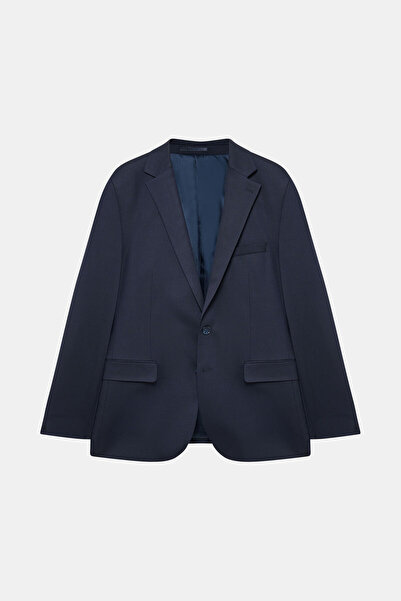 W Collection SİYAH DÜĞMELİ YÜN CEKET