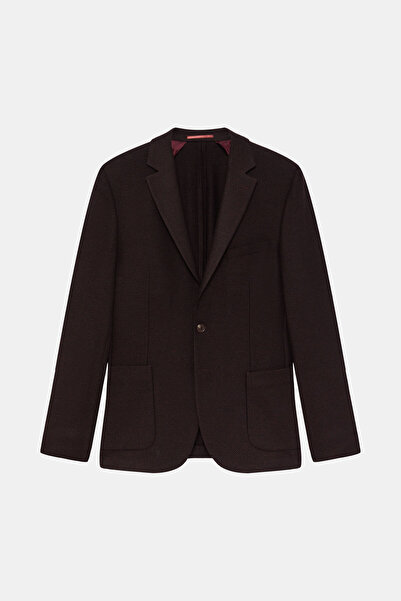 W Collection BEJ DÜĞMELİ YÜN CEKET