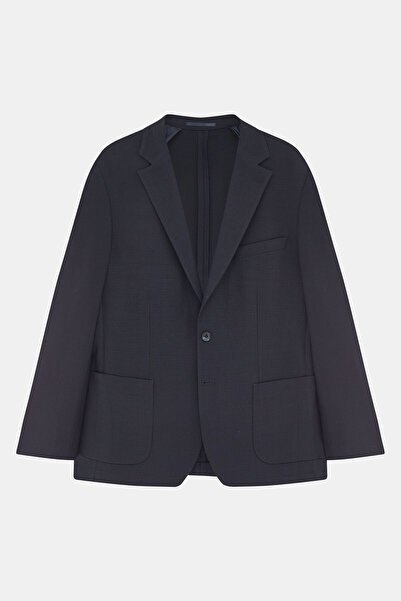 W Collection Ekru Buttoned Wool Jacket