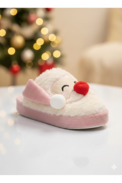 MECE SPOR Unisex Women's Men's Winter House Slippers Non-Slip Sole Furry Comfortable Christmas Gift