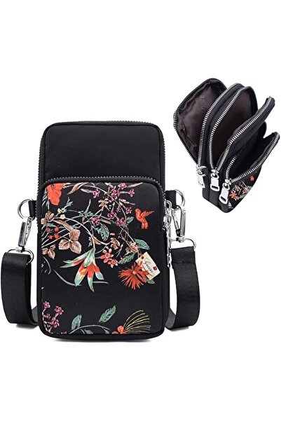 Gocokia Women Girls Ladies Crossbody Phone Bags Wallet Cellphone Purse Small Shoulder Bag Wristlet H