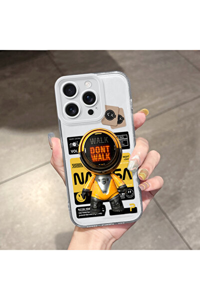 Hontinga غطاء هاتف شفاف متوافق مع آيفون 16 برو مع حماية للكاميرا ووسادة هوائي...