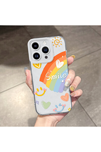 Hontinga غطاء هاتف شفاف متوافق مع آيفون 15 برو مع حماية للكاميرا ووسادة هوائي...