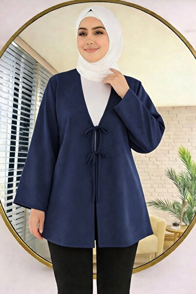 BALCOLLECTİON Tie-Front Kimono Caftan Tunic