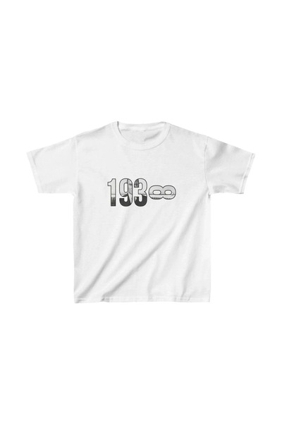 BLACK MODBLACK Tricou imprimat pentru copii unisex - alb