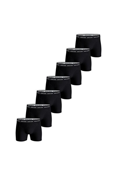 Björn Borg Herren Boxershorts, 7er Pack - Cotton Stretch Boxer, Logobund, Unt...