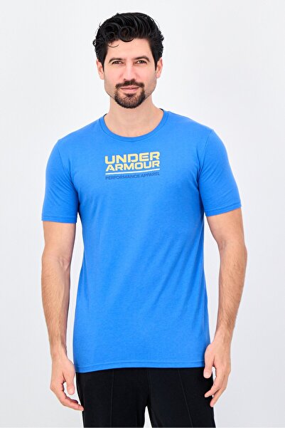 Under Armour Men Loose Fit Short Sleeve Training T-Shirt, Blue