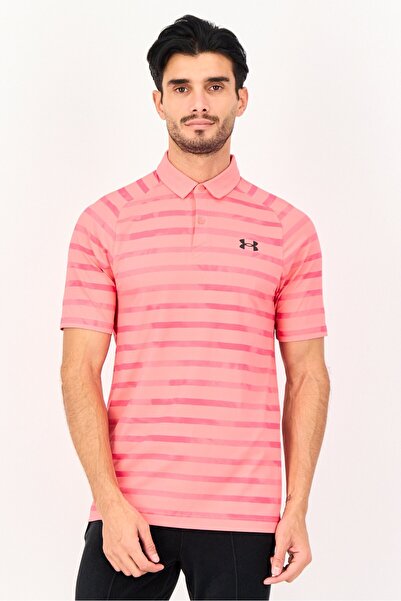 Under Armour Men Loose Fit Short Sleeve Outdoor Polo Shirt, Multicolor