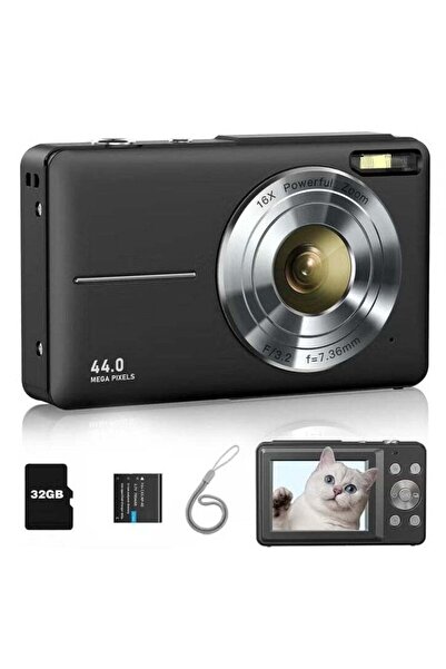 ASIV Digital Camera, 50MP Full HD 1080P Camera with 16x Zoom Anti-Shake