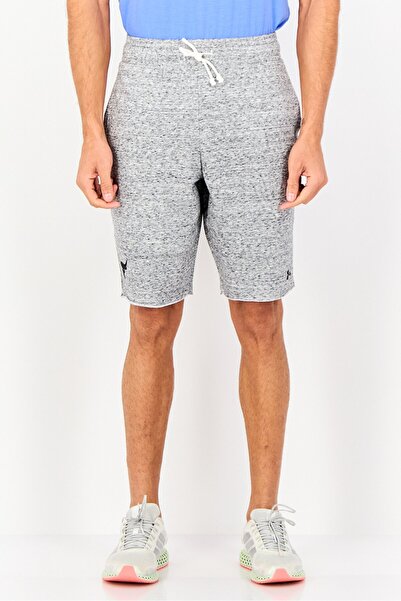 Under Armour Men Loose Fit Training Shorts, Grey