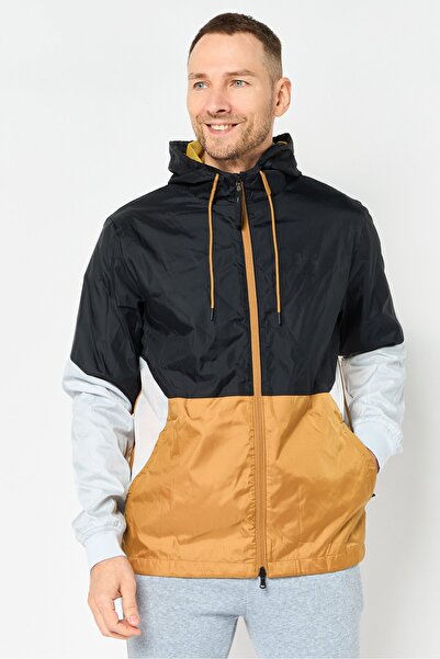 Under Armour جاكيت رجالي خارجي فضفاض بأكمام طويلة، متعدد الألوان