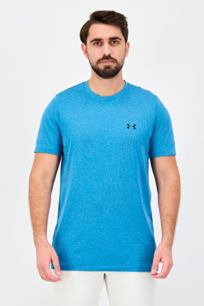 Under Armour Men Fitted Short Sleeve Training T-Shirt, Blue