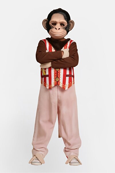 Rubies زي السيد قرد، متعدد الألوان