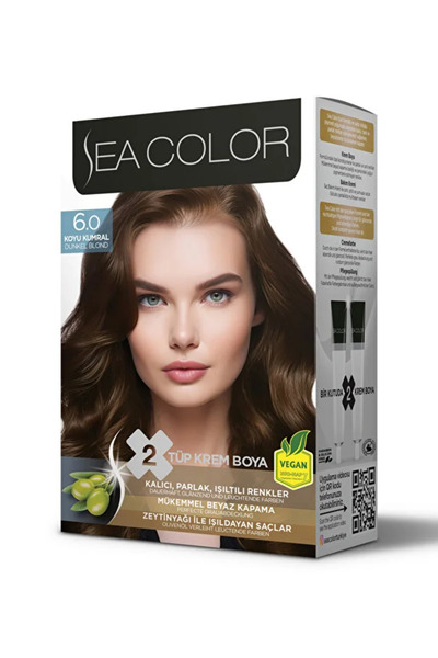 Sea Color 6.0 Koyu Kumral Saç Boyası