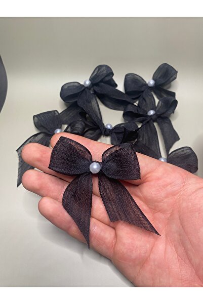 Valessen Siyah Keten Kurdele Fiyonk 15 Adet – Nikah Şekeri Süsleme, Davetiye ...