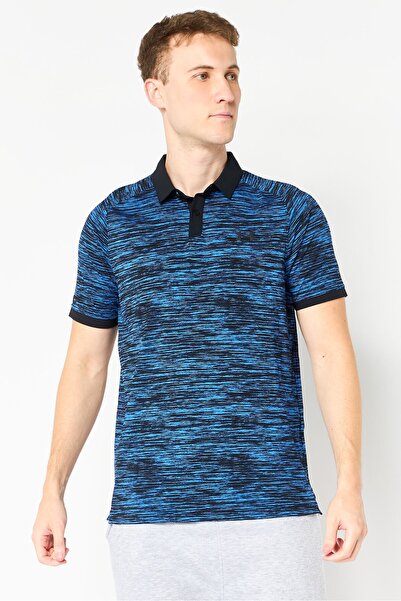 Under Armour Men Loose Fit Short Sleeve Outdoor Polo Shirt, Multicolor