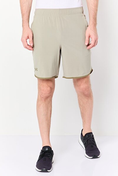 Under Armour Men Loose Fit Training Shorts, Light Olive