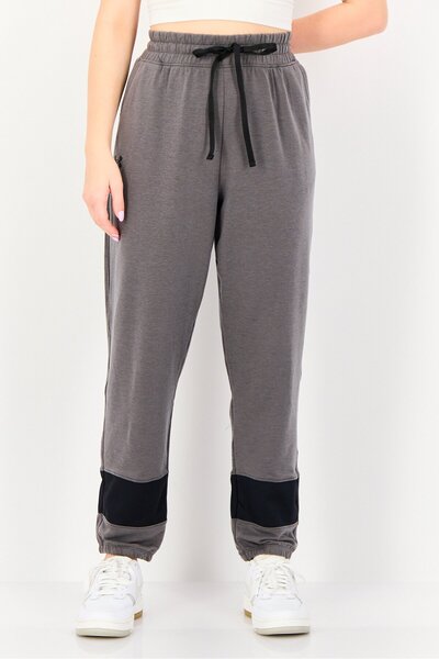 Under Armour Women Loose Fit Outdoor Sweatpants, Dark Grey