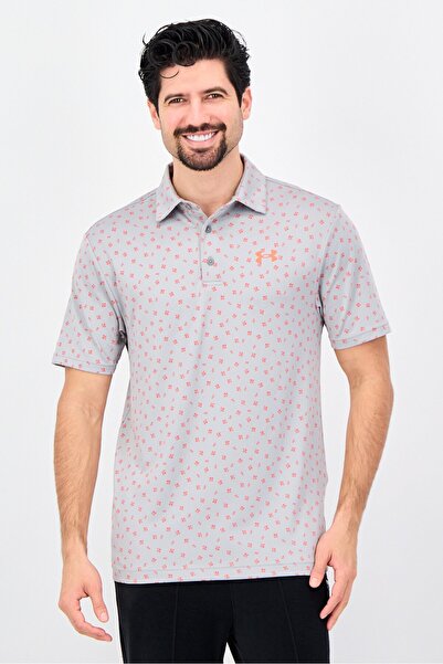 Under Armour Men Sportswear Fit Short Sleeve Outdoor Polo Shirt, Multicolor