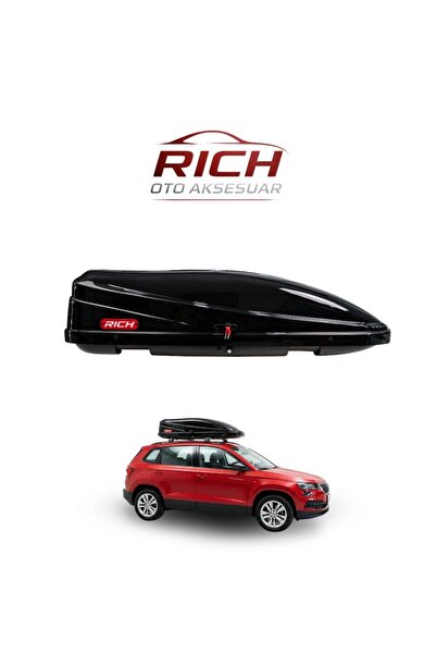RİCH OTOMOTİV Port Bagaj -Tabut Bagaj 390 Litre Kapasite Parlak Siyah