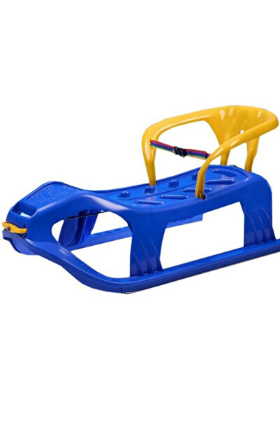 DoH Sanie copii cu spatar - albastru