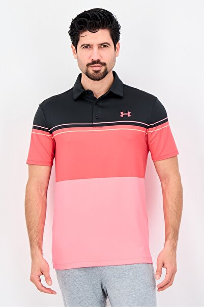 Under Armour Men Loose Fit Short Sleeve Golf Polo Shirts, Multicolor
