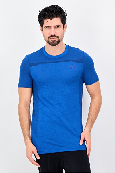 Under Armour Men Fitted Short Sleeve Training T-shirt, Blue