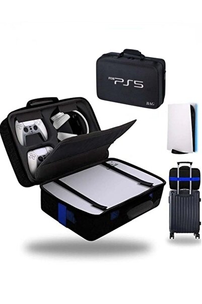 Generic Travel Case Bag for PS5 Shockproof Hard Shell Luxury Waterproof