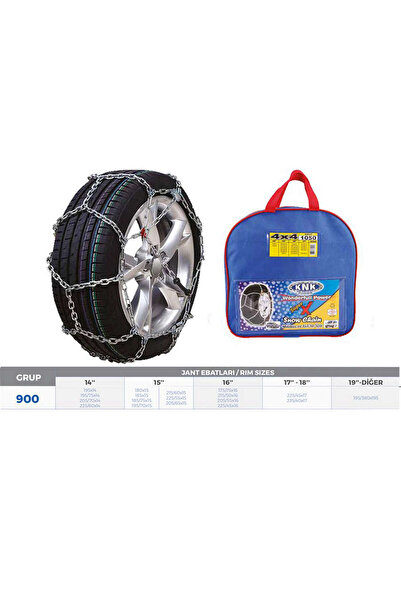 KNK SPTRNS PATİNAJ ZİNCİRİ 4x4 JEEP - MİNİBÜS VE HAFİF TİC.ARAÇ 14-15-16-17-1...