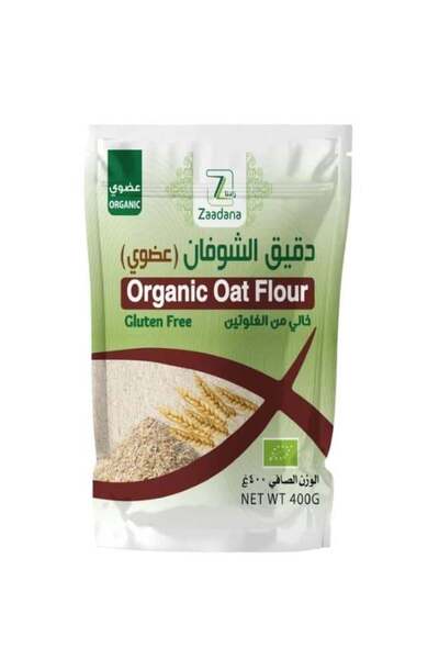 zadana دقيق الشوفان العضوي 400 غرام