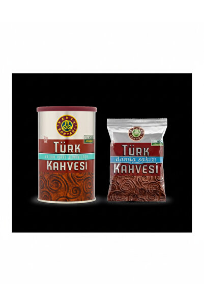 Kahve Dünyası TÜRK KAHVESİ ORTA KAVRULMUŞ ÖĞÜT. 250G TENEKE X DAMLA SAKIZI AR...