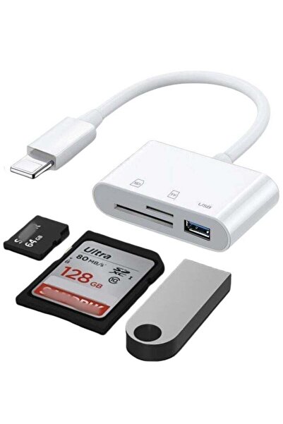 None قارئ بطاقات الذاكرة SD من Beauenty لأجهزة iPhone