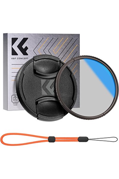 K&F CONCEPT فلتر استقطاب دائري بقطر 52 مم، فائق النحافة، مصنوع من مواد بصرية يابانية، متعدد الطبقات.