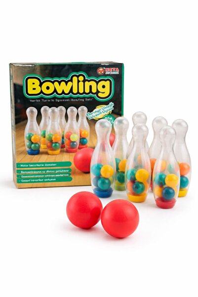 NASYONEL TOYS Çocuklar İçin Bowling Oyunu Seti – Eğitici ve Eğlenceli Ev İçi ...