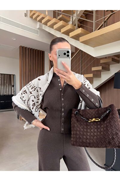 BB Bensu Buyruk ΣΑΛΙΑ ΠΛΕΚΤΟΥ ΜΕ ΣΧΕΔΙΟ